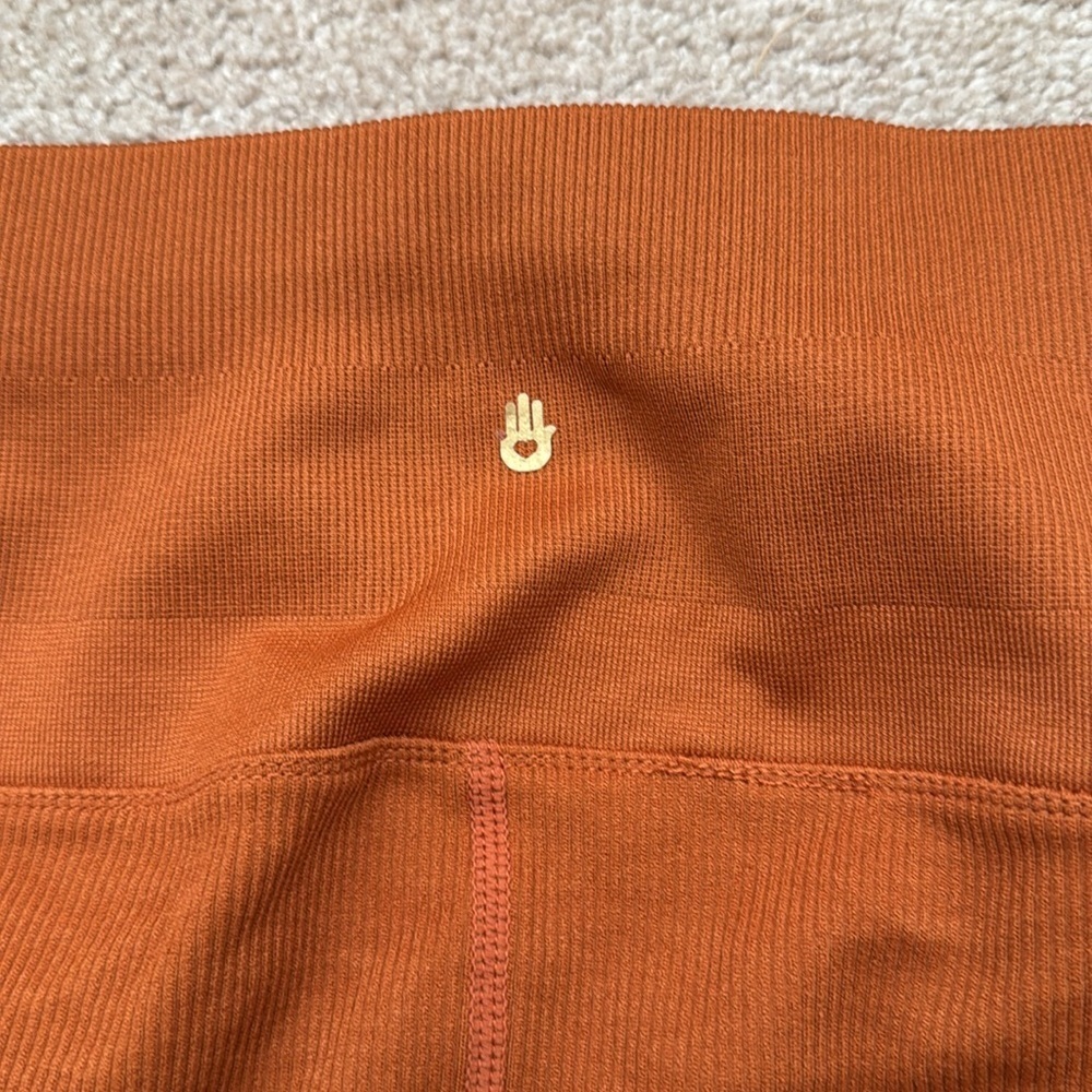 Spiritual Gangster Orange Leggings - Picture 7 of 10